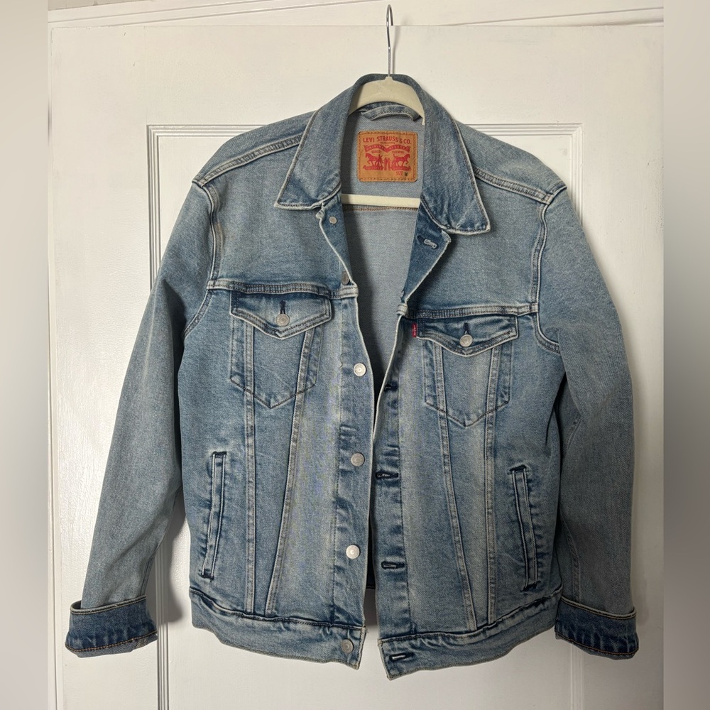 Levi's Blue Denim Jacket with Red Label